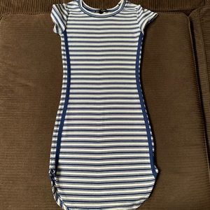 Striped Fitted Dress